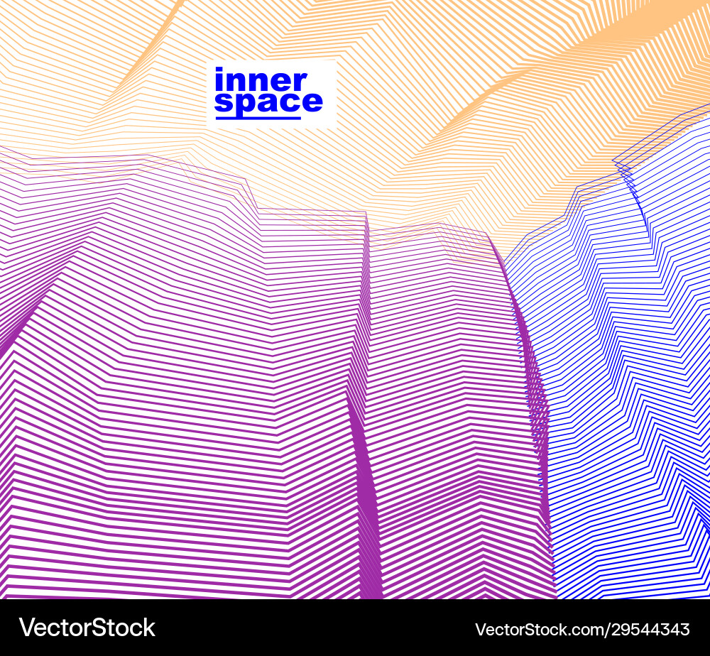 Abstract linear textured art background Abstract linear textured art background vector image