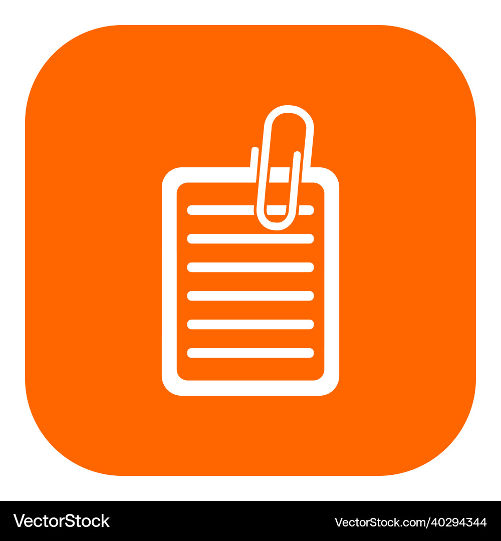 Document and app icon Vector Image
