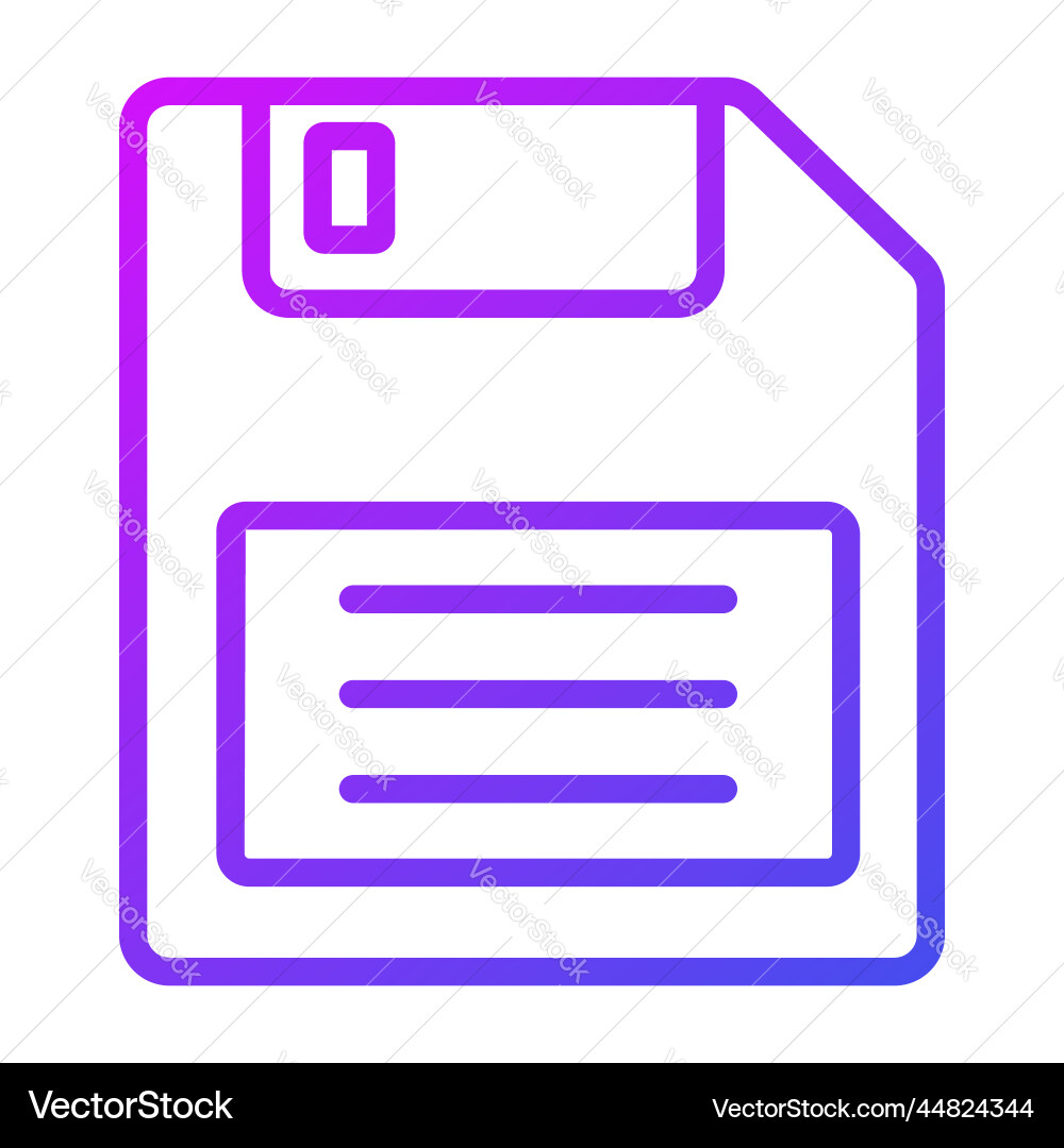 Save icon user interface as a simple sign vector image