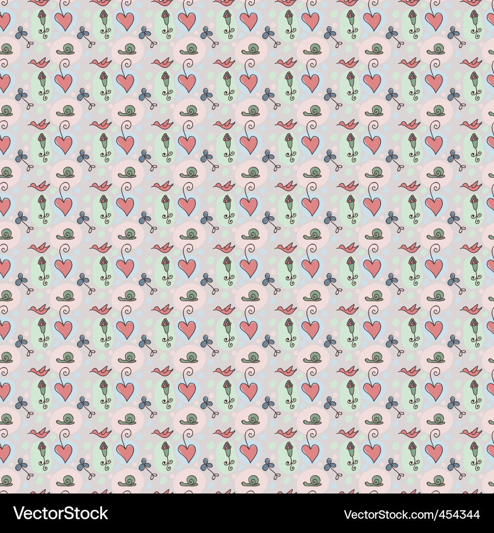 Seamless pattern vector image