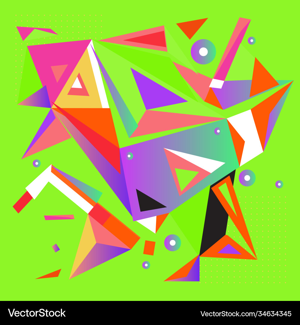 Abstract modern triangles background pattern Abstract modern triangles background pattern vector image