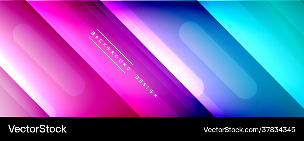 Dynamic lines abstract background 3d shadow Vector Image