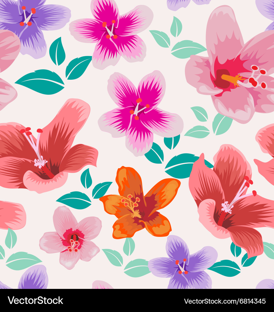 Floral vector image