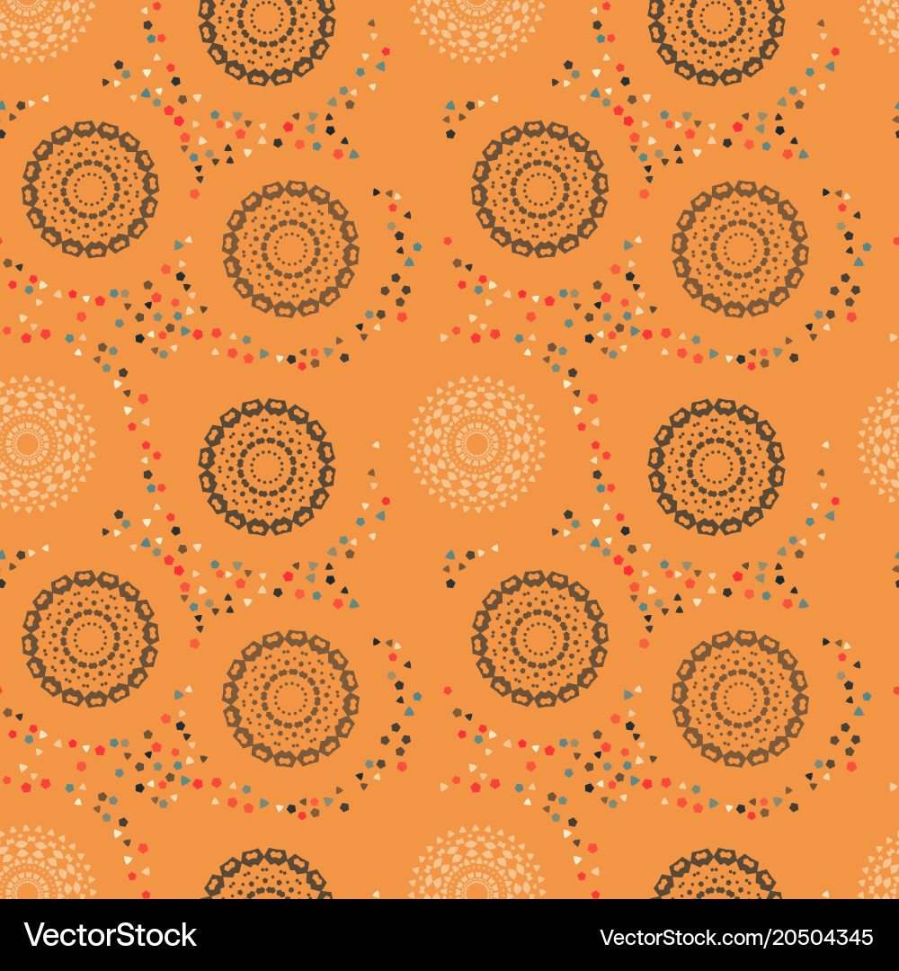 Path of endeavour seamless pattern Vector Image
