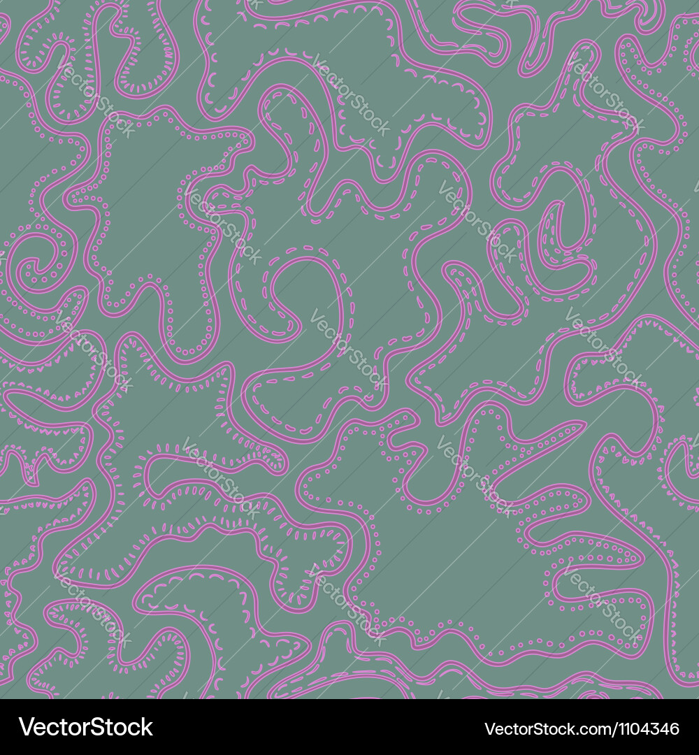Abstract shapes seamless pattern Vector Image