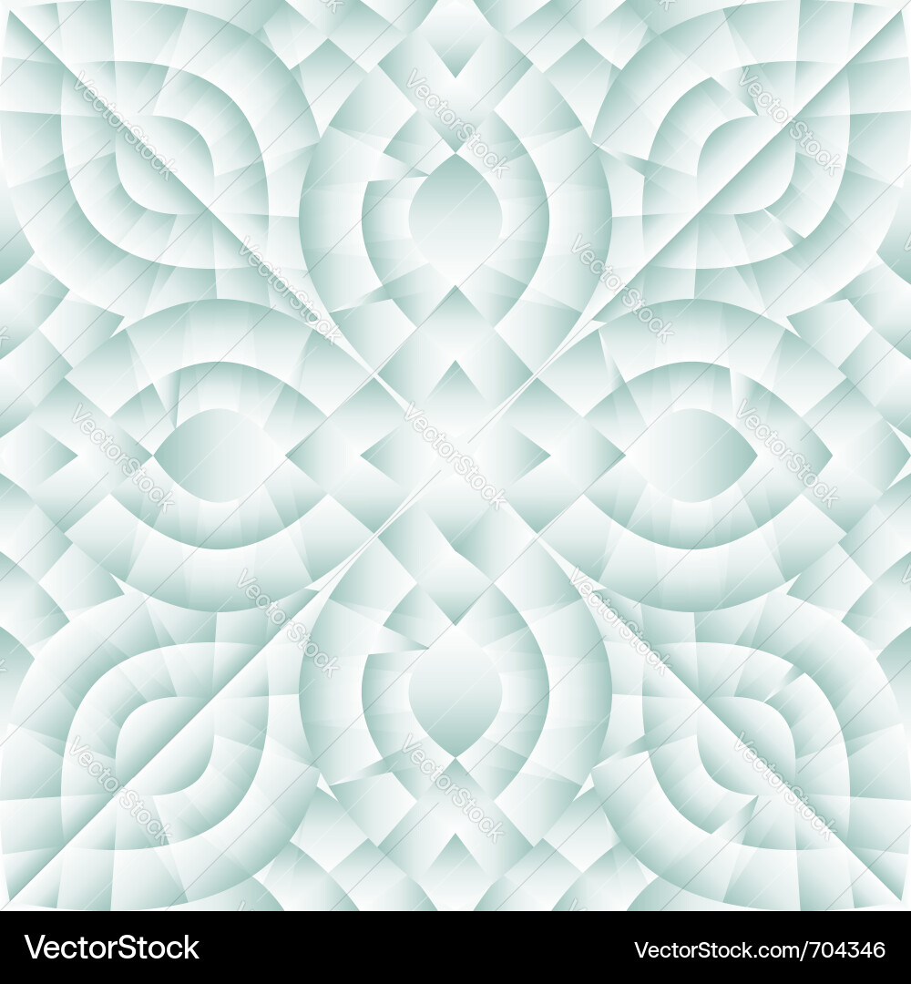 Crystal Facet Seamless Pattern vector image
