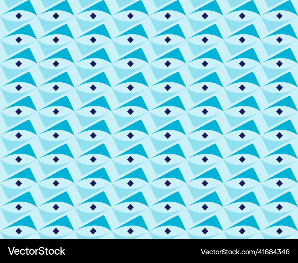 Geometric seamless pattern background design vector image