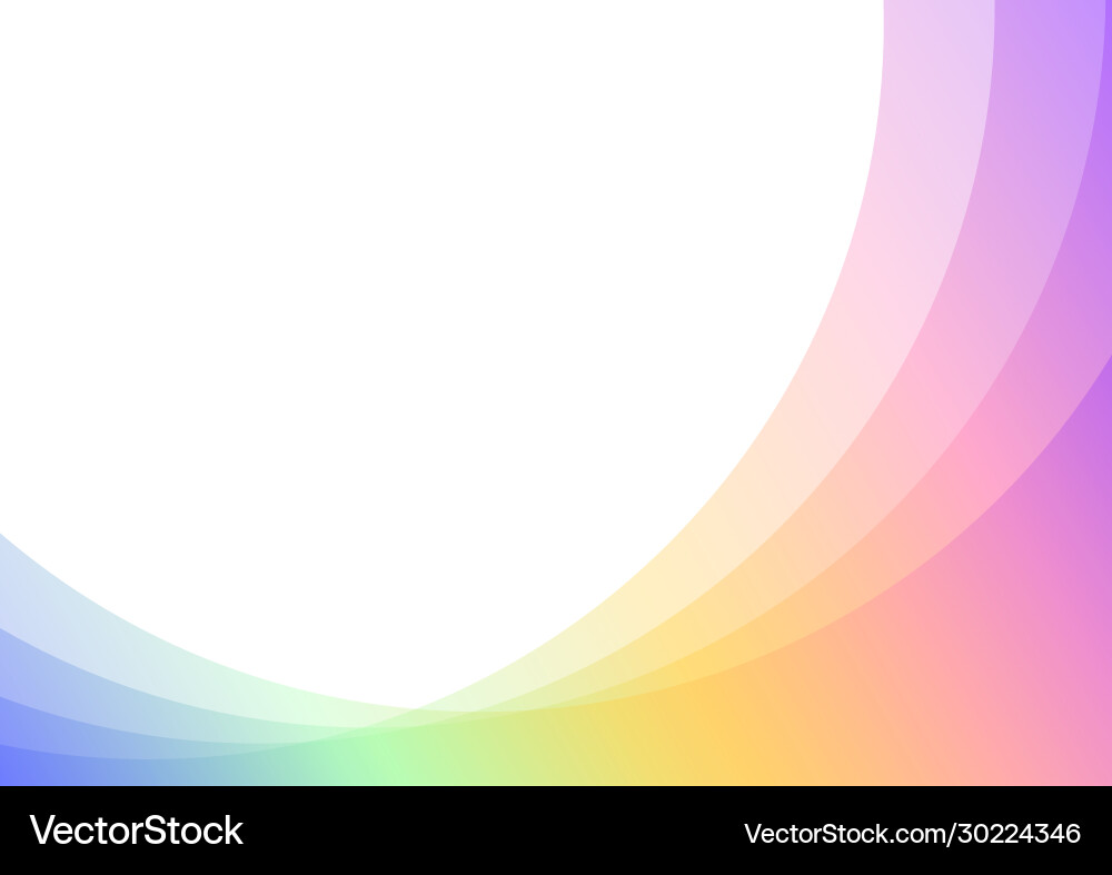 Pastel curve layer abstract background vector image