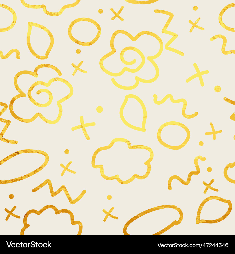 Seamless pattern in line style wrapping Seamless pattern in line style wrapping Vector Image