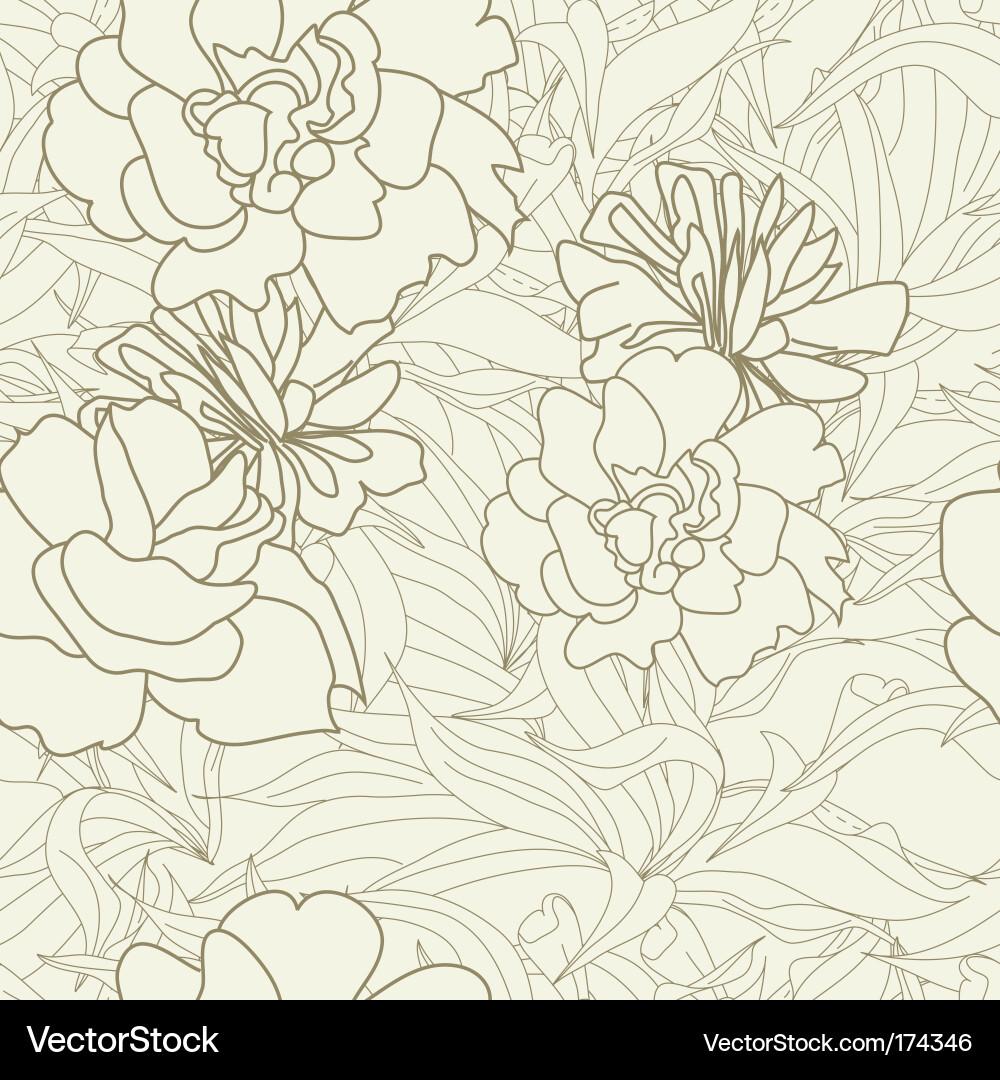 Summer seamless wallpaper Royalty Free Vector Image