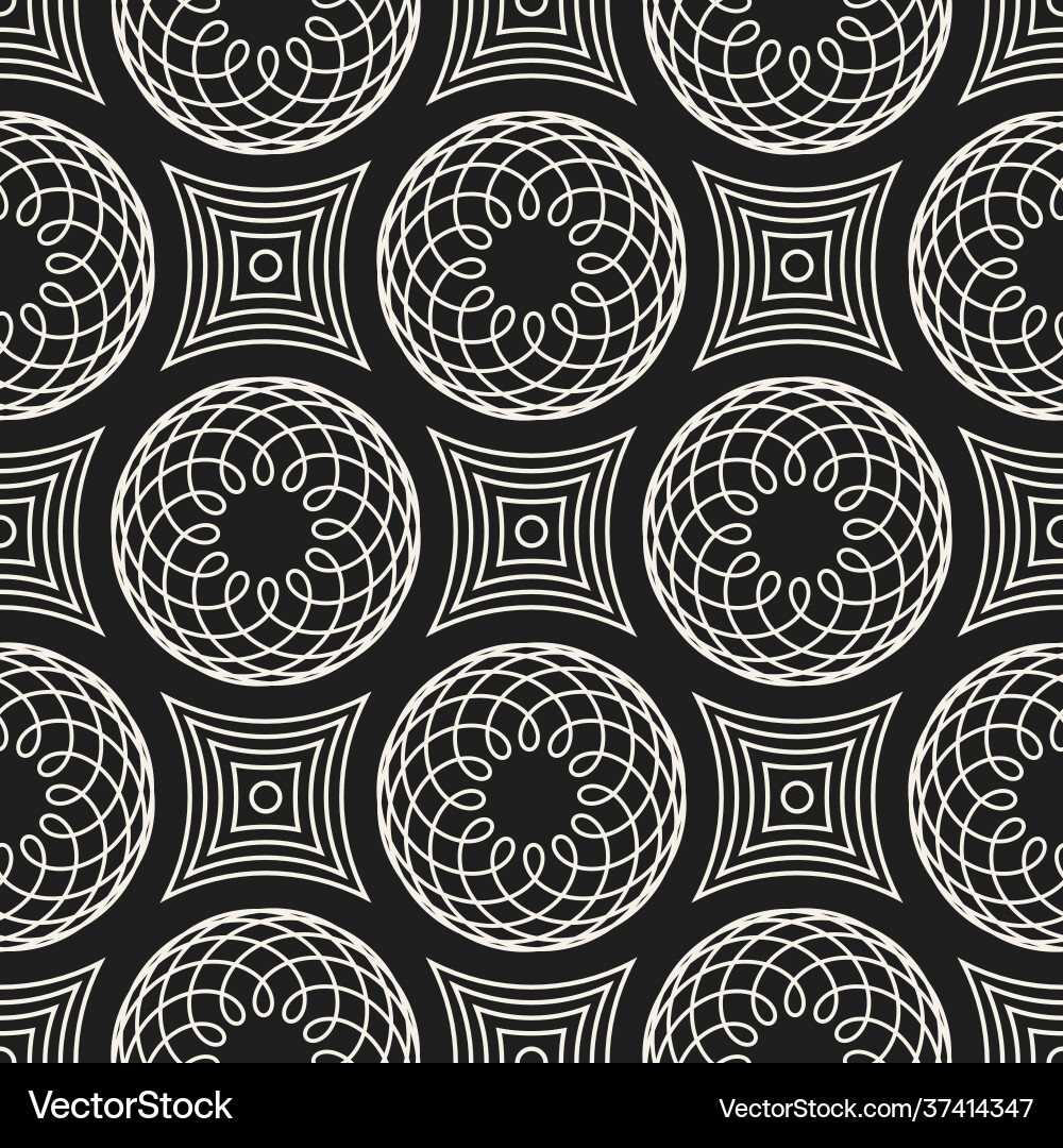Abstract Circle Pattern vector image