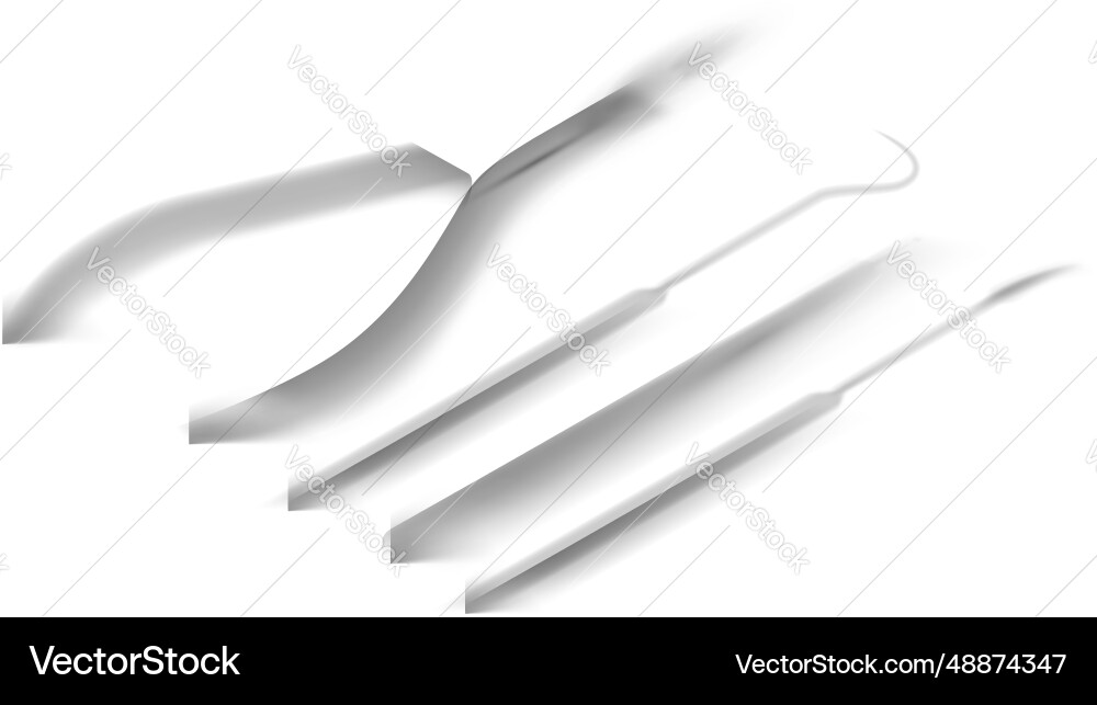 Dentist tools Dentist tools vector image