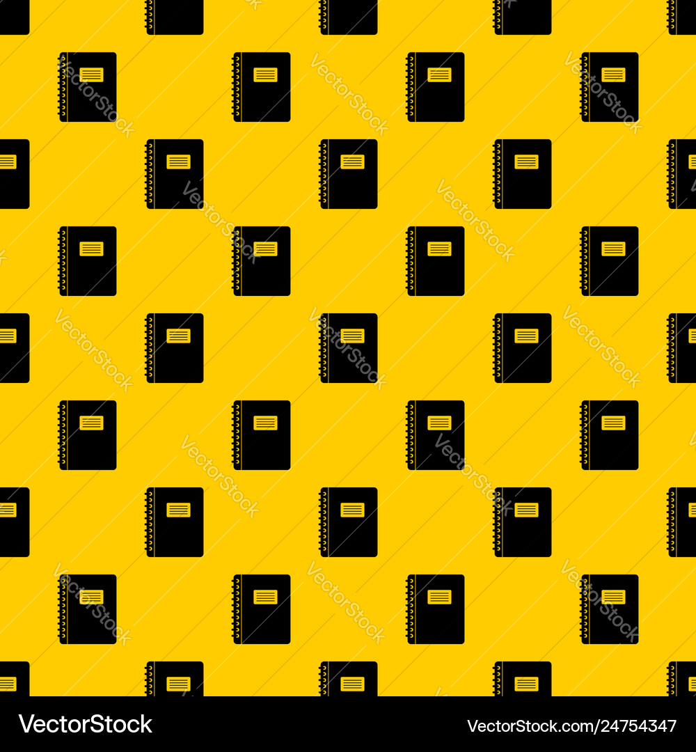 Spiral notepad pattern Spiral notepad pattern vector image