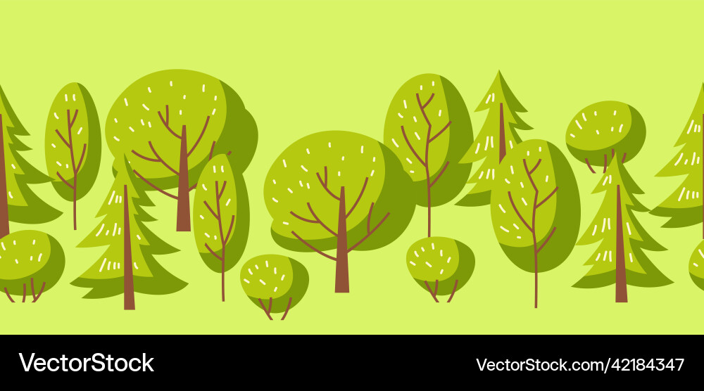 Spring or summer seamless pattern with stylized Spring or summer seamless pattern with stylized vector image