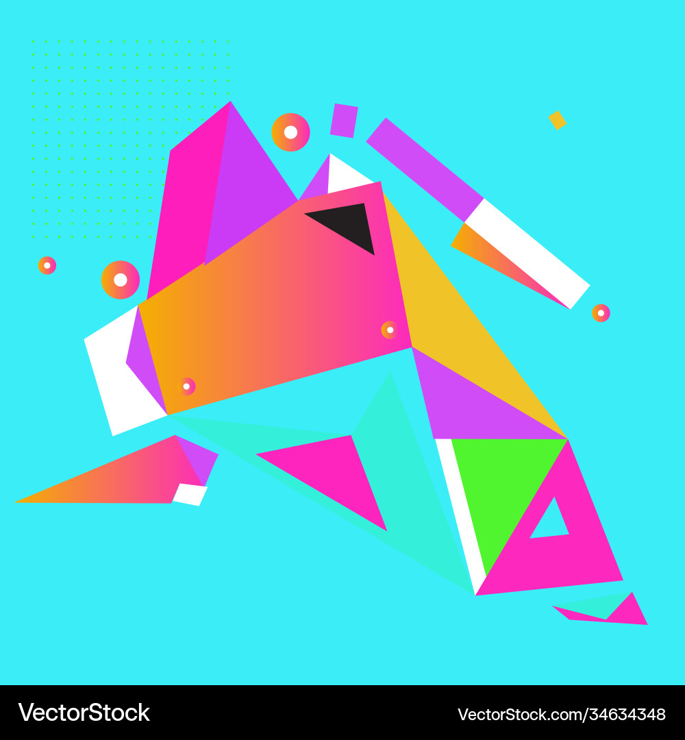 Abstract modern triangles background pattern Abstract modern triangles background pattern vector image