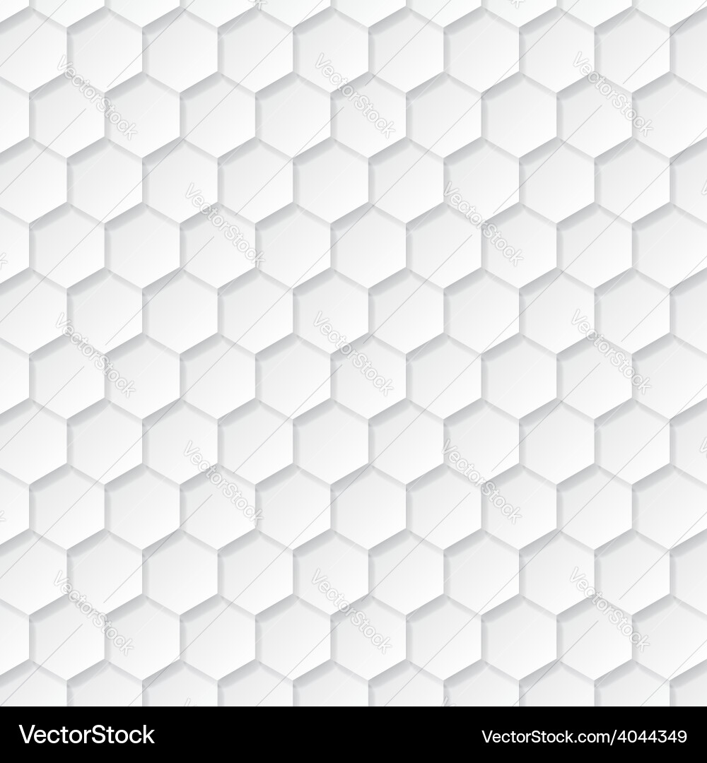 Abstract geometric background with hexagons Vector Image