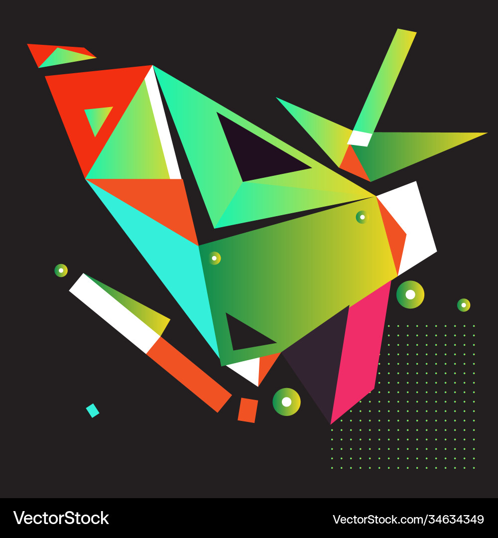 Abstract modern triangles background pattern Abstract modern triangles background pattern vector image