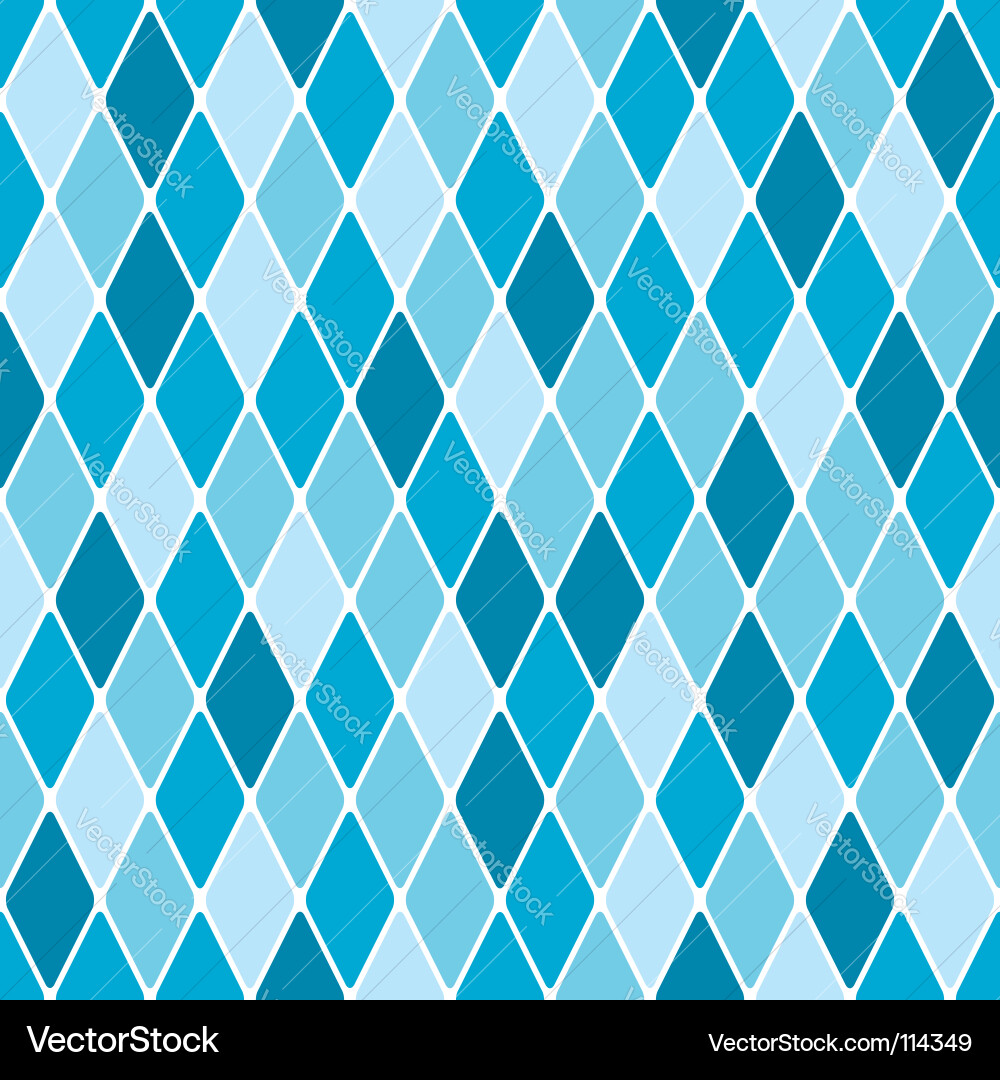 Geometric Diamond Pattern Vector Image