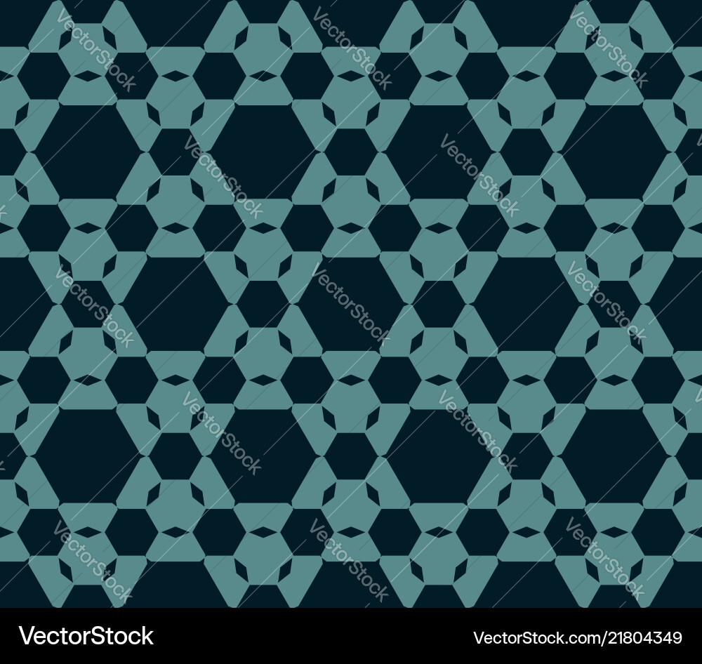 Geometric seamless pattern with hexagons Geometric seamless pattern with hexagons vector image