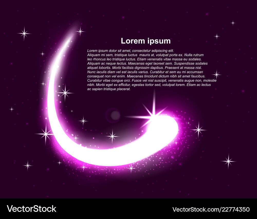 Raum Hintergrund mit Sternen und Kometen Raum Hintergrund mit Sternen und Kometen vektorbild