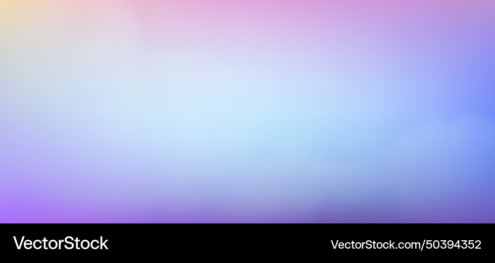Modern colorful gradient background with clouds vector image