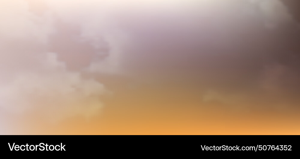 Modern colorful gradient background with clouds Modern colorful gradient background with clouds vector image