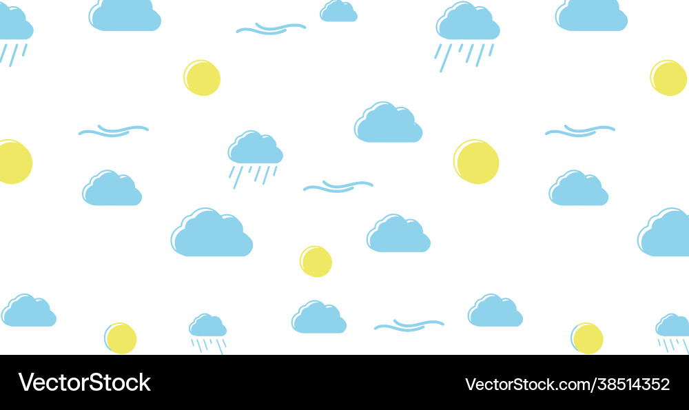Seamless background pattern different white Seamless background pattern different white vector image