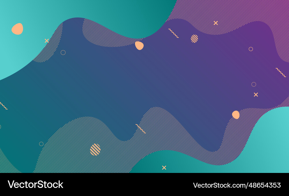 Fluid with dynamic shape background Fluid with dynamic shape background vector image