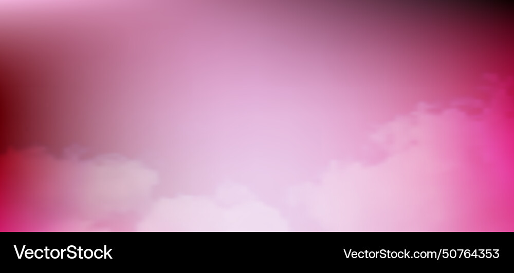 Modern colorful gradient background with clouds Modern colorful gradient background with clouds vector image