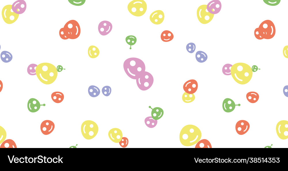 Seamless pattern emoticons expressing different Seamless pattern emoticons expressing different vector image