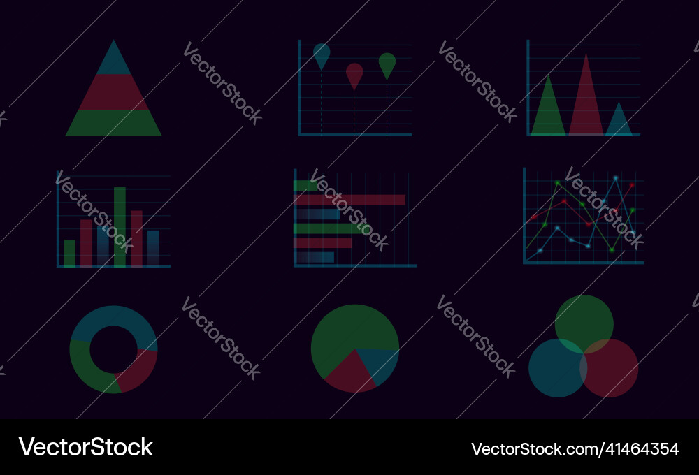 Infographic graph chart data eps10 Infographic graph chart data eps10 vector image
