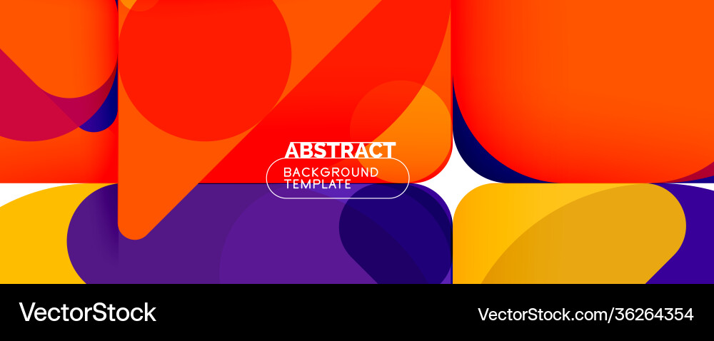 Modern geometric round shapes and dynamic lines Modern geometric round shapes and dynamic lines vector image