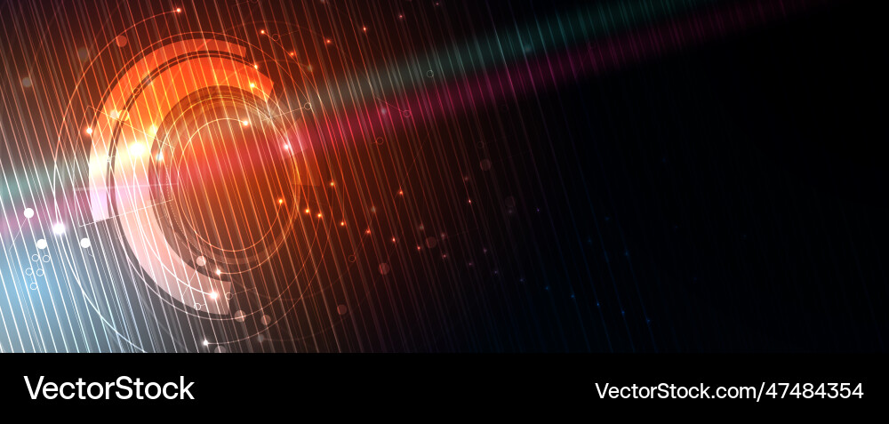 Neural network concept connected cells with links Vector Image