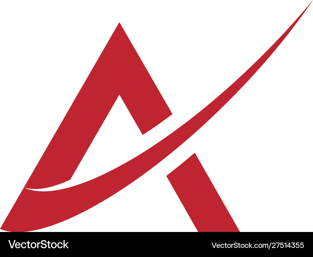 Ein Brief Logo Business Template Ein Brief Logo Business Template vektorbild