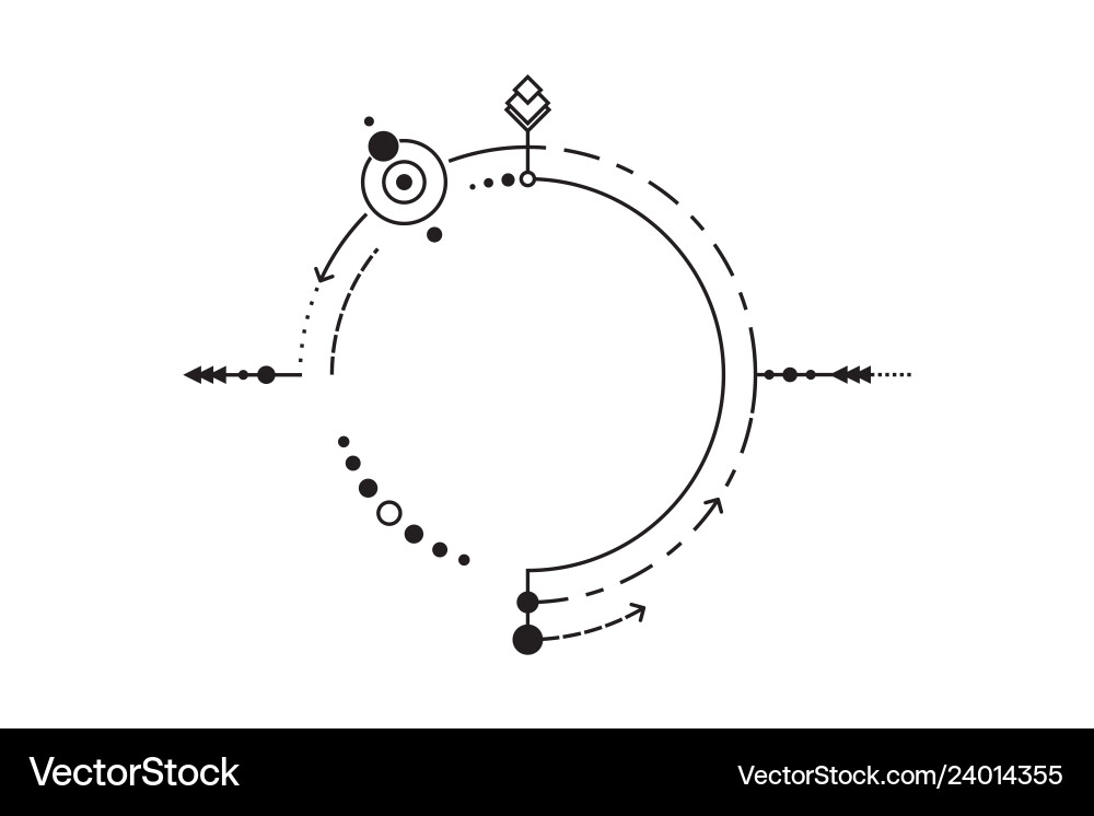 Minimalistic design lines frame for text Minimalistic design lines frame for text Vector Image