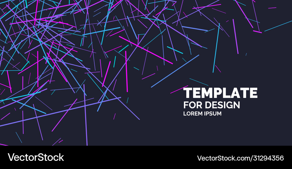 Abstract element with dynamic lines Abstract element with dynamic lines vector image