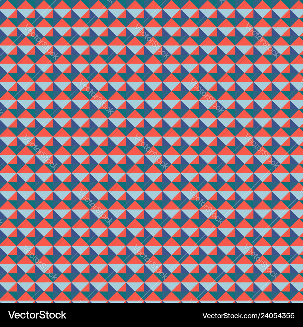 Abstract geometric retro design pattern Vector Image