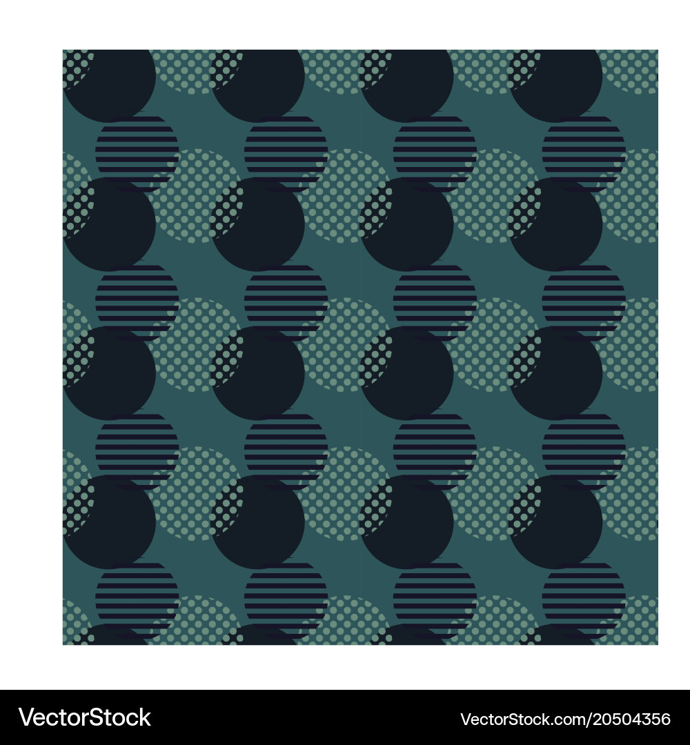 Broken chain circle seamless pattern Vector Image