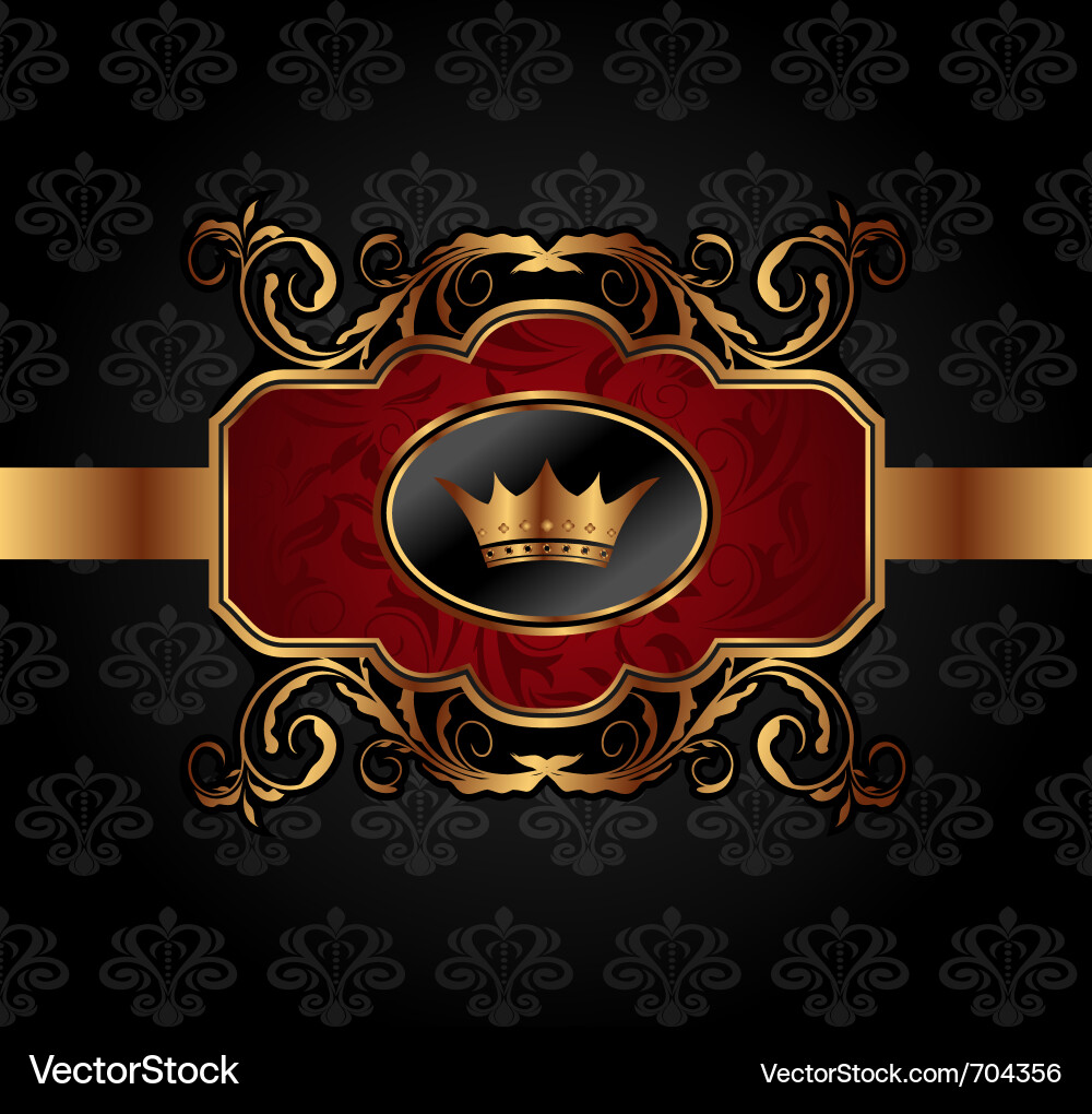 Gold Jahrgang Vektorbild