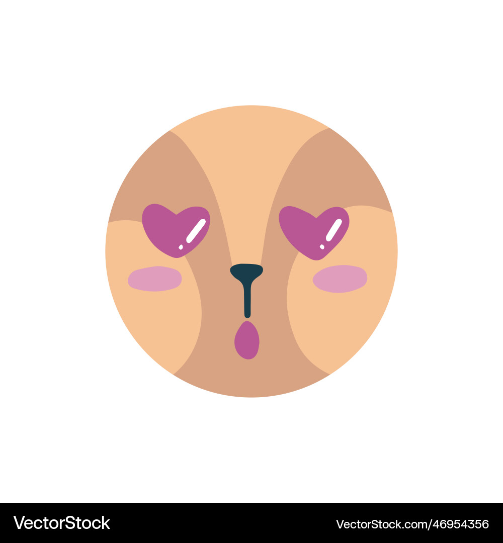 Highlights Geschichten decken Avatar Emoji in Liebe Highlights Geschichten decken Avatar Emoji in Liebe vektorbild