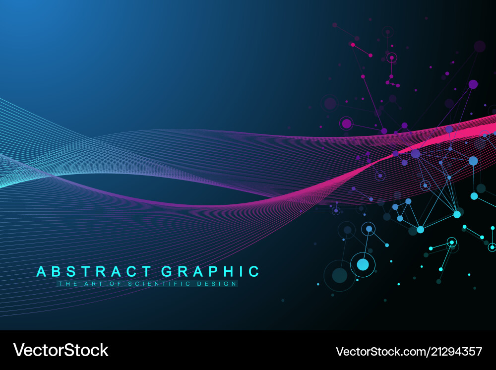 Geometric abstract background with connected lines Geometric abstract background with connected lines vector image
