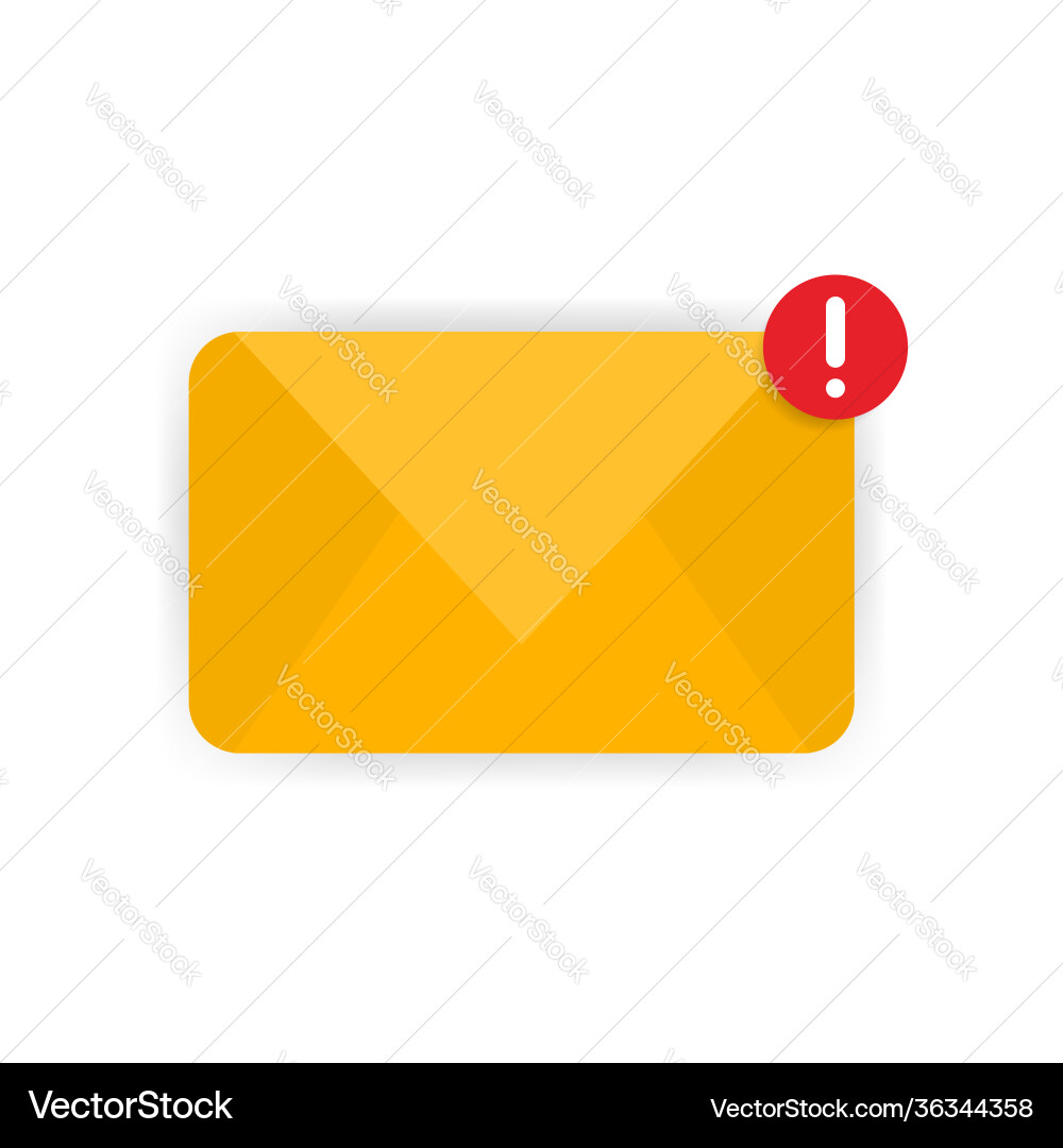 Error realistic message on white background Error realistic message on white background vector image