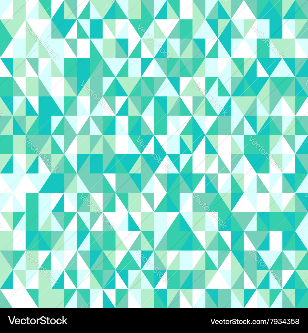 Geometric Triangle Pattern vector image