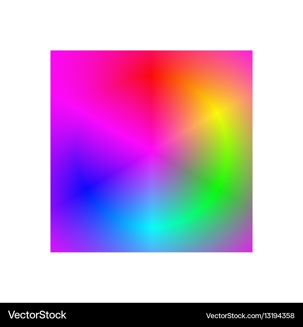 Smooth abstract rainbow gradient background vector image