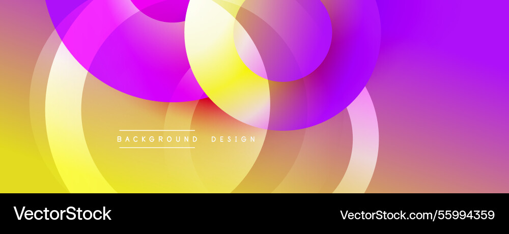 Background design with overlapping circular Background design with overlapping circular vector image