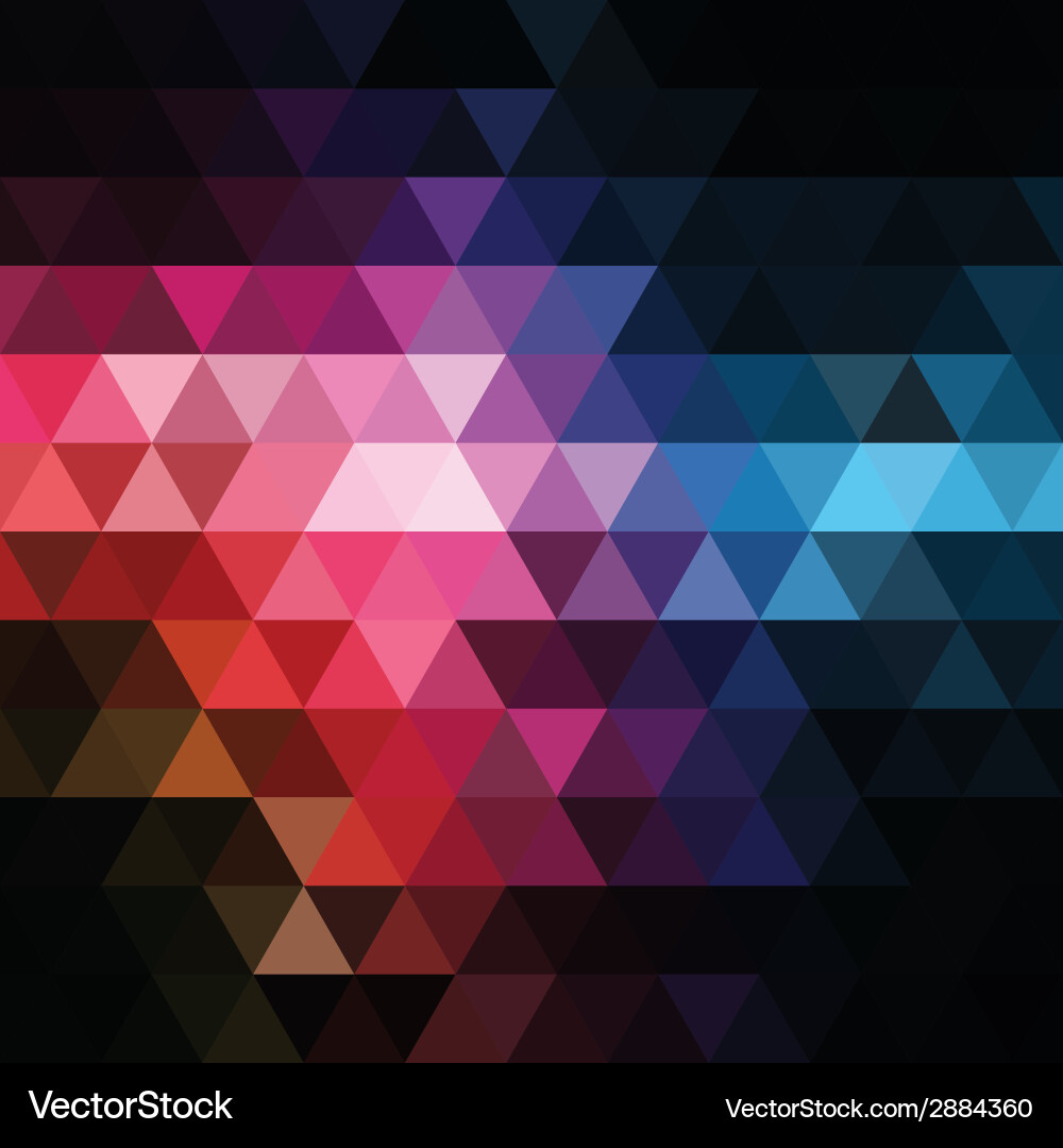 Abstract geometric colorful background pattern vector image