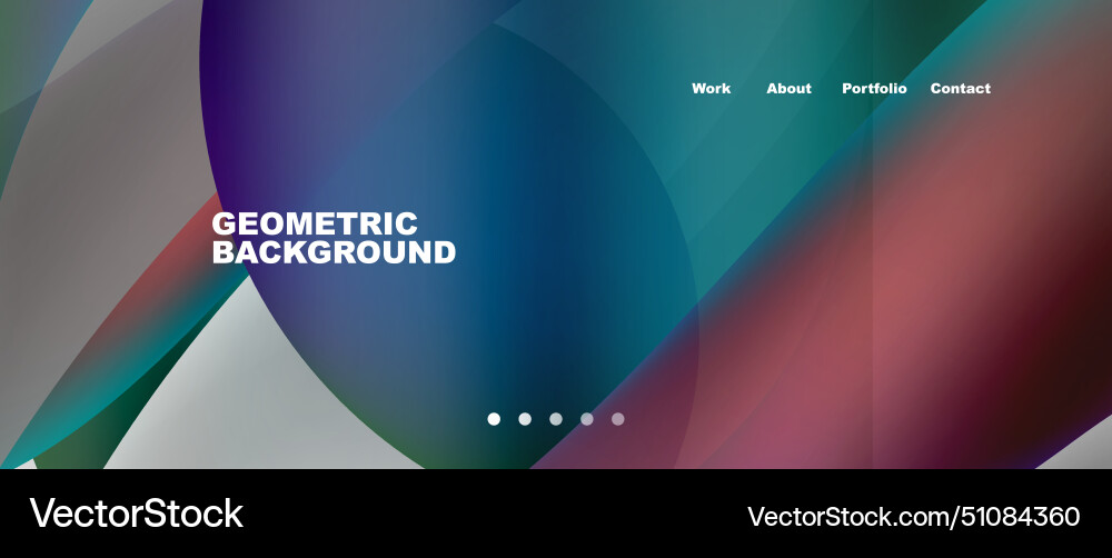 Geometric background with azure gradient colors Geometric background with azure gradient colors Vector Image