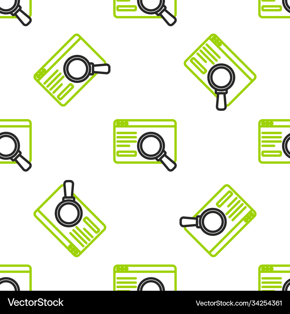 Line ui or ux design icon isolated seamless Line ui or ux design icon isolated seamless vector image