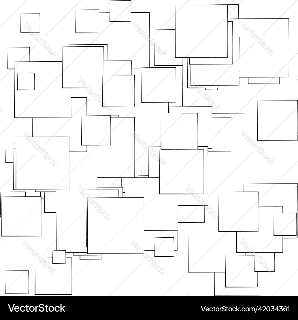 Random gestreute Quadrate Muster Textur Element Random gestreute Quadrate Muster Textur Element vektorbild