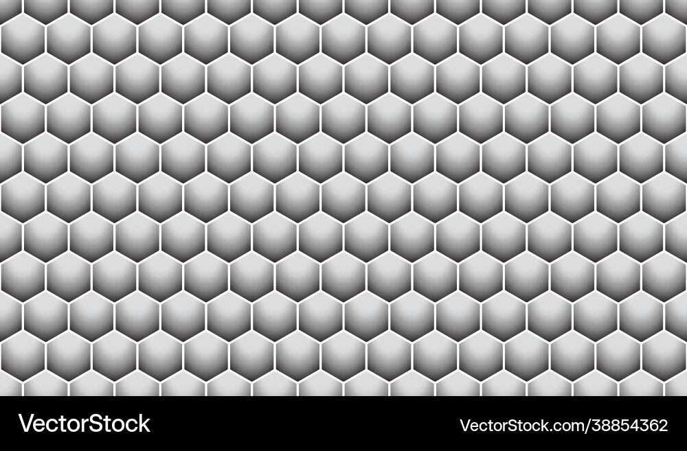 Abstract hexagon pattern vector image